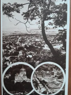 Carte postala, aspecte din Brasov, perioada interbelica