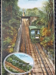 Carte Postala, Bad Ems, Malbergbahn, perioada interbelica