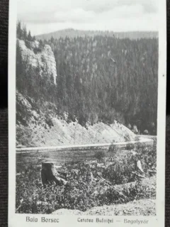 Carte postala, Baia Borsec, Cetatea Bufnitei, 1927