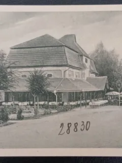 Carte postala Baile Bazna, 1934