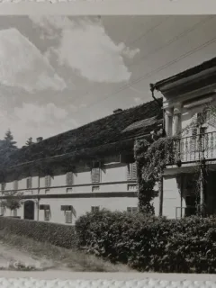 Carte Postala, Baile Buzias, Sanatoriul C.F.R., perioada anilor 40