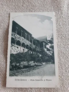 CARTE POSTALA BAILE GOVORA 1931, CIRCULATA