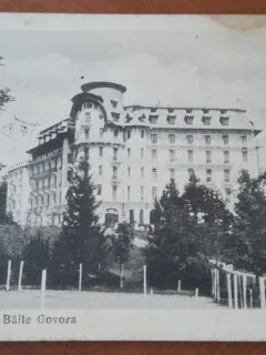 Carte postala, Baile Govora, Hotel Palace, 1926