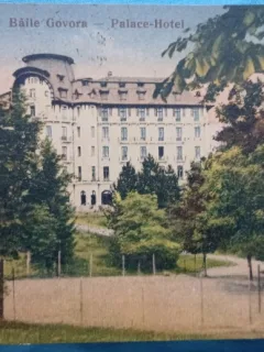 Carte postala, Baile Govora, Palace Hotel, 1935