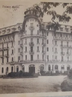 Carte postala, Baile Govora, Palace Hotel, 1938