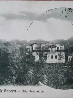 Carte postala, Baile Govora Vila Paulinescu, 1931