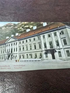 Carte postala Baile Herculane 1913