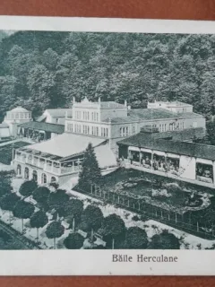 Carte postala, Baile Herculane, 1926