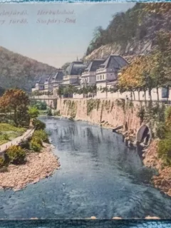 Carte postala, Baile Herculane, 1929