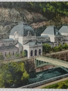 Carte Postala, Baile Herculane, Baia Regina Maria, 1923