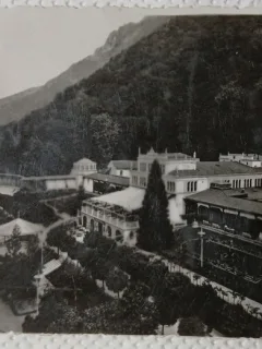 Carte Postala, Baile Herculane, Casino si parcul, 1940