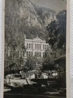 Carte Postala, Baile Herculane, Cazinoul, perioada interbelica