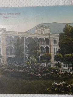 Carte Postala, Baile Herculane, Hotel Carol, 1925