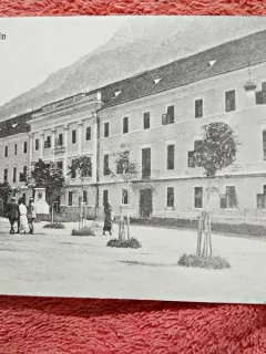 Carte postala, Baile Herculane Hotel Severin, perioada interbelica