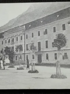 Carte postala, Baile Herculane Hotel Severin, perioada interbelica