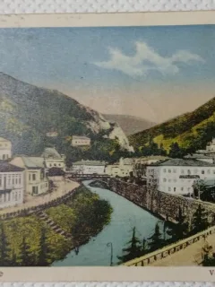 Carte Postala, Baile Herculane, Vedere generala, 1935