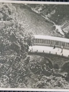 Carte postala, Baile Herculane, vedere generala, 1953