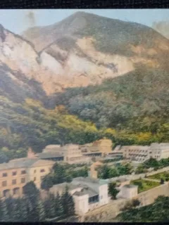 Carte Postala, Baile Herculane, vedere generala, perioada interbelica