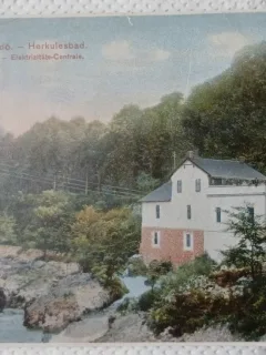 Carte Postala, Baile Herculane, Vila Telep, 1912