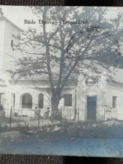 Carte postala, Baile Lipova, perioada interbelica