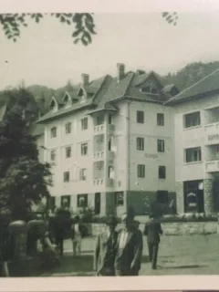 Carte postala - Baile Olanesti: Vilele „Floriana” si „Cornelia”