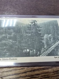 Carte Postala Baile Slanic Moldova Spre Cascada, perioada interbelica