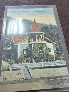 Carte Postala, Baile Slanic Moldova Vila Dimitriade, perioada interbelica