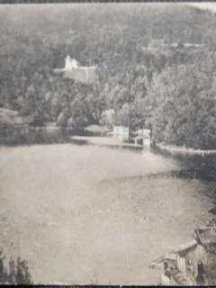 Carte postala, Baile |Sovata Lacul Ursu, 1925