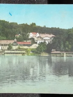 Carte postala, Baile Sovata, Lacul Ursu, 1925