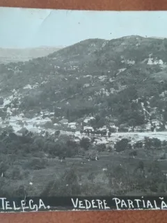 Carte postala, Baile Telega vedere partiala, perioada interbelica