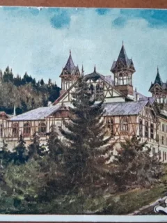 Carte postala, Baile Tusnad, 1921