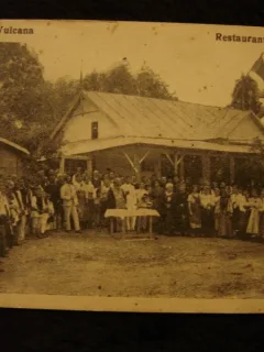 CARTE POSTALA. BAILE VULCANA