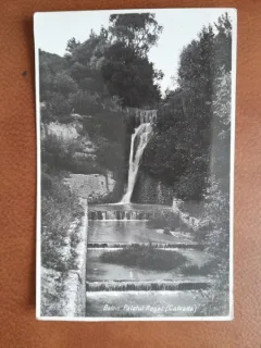 Carte postala, Balcic. Palatul Regal (Cascada), inceput de secol XX