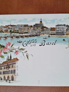 Carte postala, Basel, inceput de secol XX