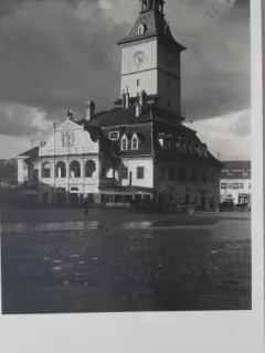 Carte postala, Biserica din Brasov, 1940