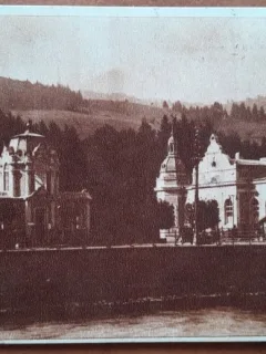 Carte postala, Borsec, 1950