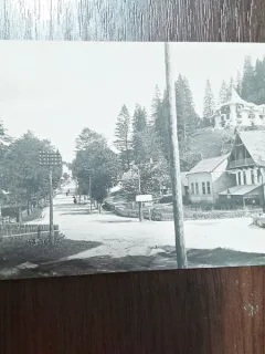 Carte postala Borsec, perioada interbelica, circulata