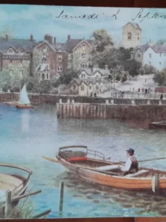 Carte postala. Bowness, Windermere, perioada interbelica