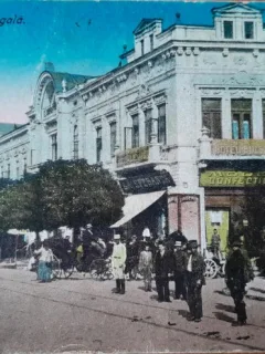 Carte postala, Braila Strada Regala, 1921