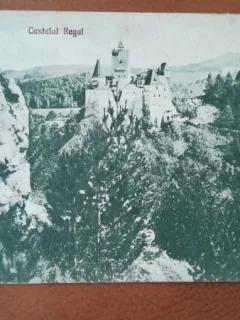 Carte postala, Bran Castelul Regal, 1925