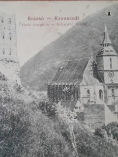 Carte postala, Brasov, 1912