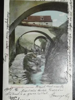 Carte postala, Brasov, 1917
