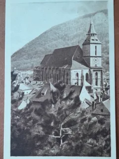 Carte postala, Brasov, 1921