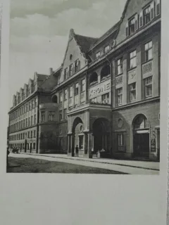 Carte postala, Brasov,  1928