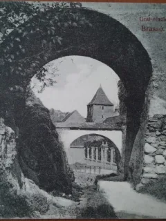 Carte postala, Brasov, 1930