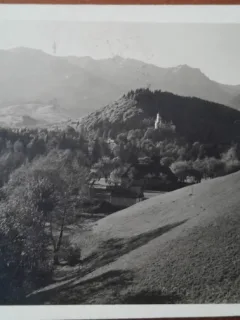 Carte postala, Brasov, castelul Bran, 1939