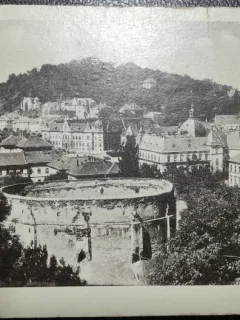 Carte postala, Brasov, Cetatuia, 1948