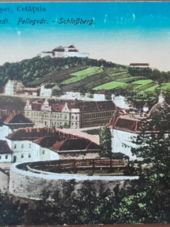 Carte postala, Brasov Cetatuia, perioada interbelica