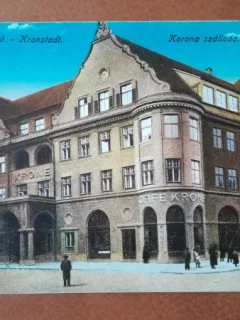 Carte postala, Brasov Hotel Regal, perioada interbelica