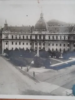 Carte postala, Brasov, Palatul Justitiei, 1930